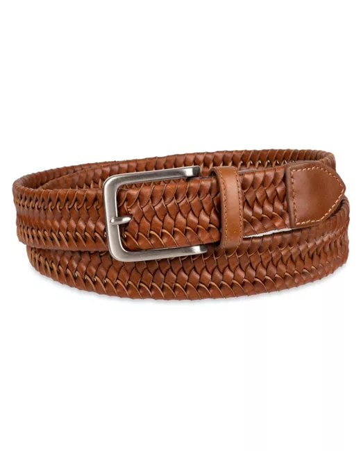 Tommy Bahama Casual Stretch Braided Leather Belt
