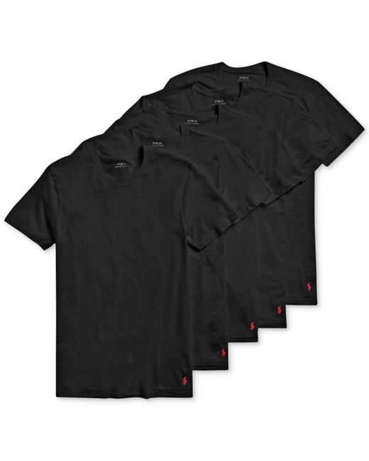 Polo Ralph Lauren 5 Pack Crew-Neck Undershirts