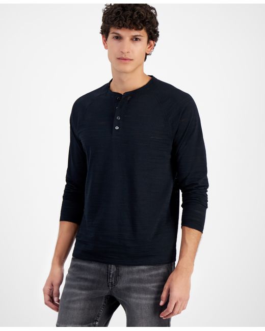 I.N.C. International Concepts Long-Sleeve Raglan Shirt Created for