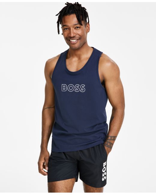 Hugo Boss Boss by Beach Logo Tank Top