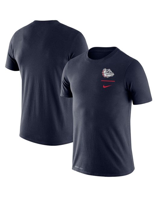Nike Gonzaga Bulldogs Logo Stack Legend Performance T-shirt