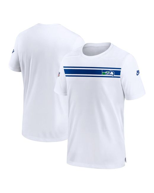 Nike Seattle Seahawks Throwback Sideline Coaches Performance T-shirt