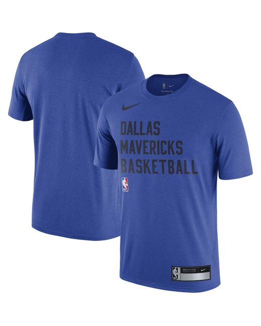 Nike Dallas Mavericks 2023/24 Sideline Legend Performance Practice T-shirt