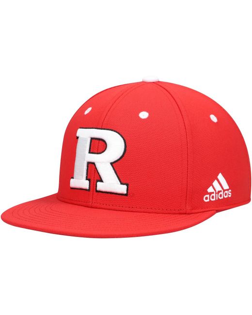 Adidas Rutgers Knights On-Field Baseball Fitted Hat