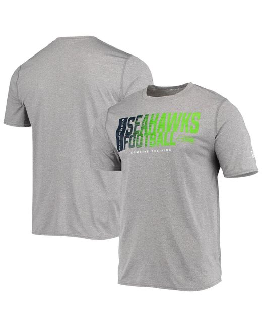 New Era Seattle Seahawks Combine Authentic Game On T-shirt