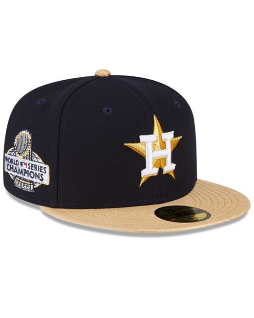New Era Houston Astros 2023 Gold Collection 59FIFTY Fitted Hat
