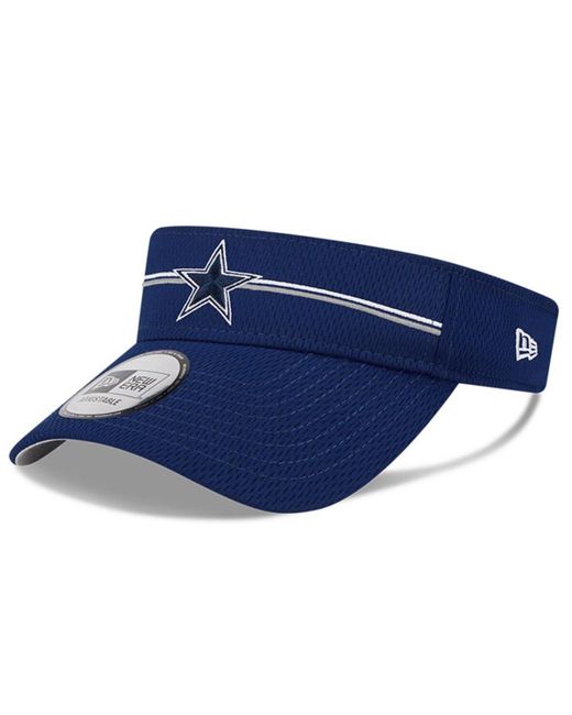 New Era Dallas Cowboys 2023 Nfl Training Camp Adjustable Visor
