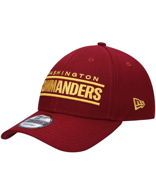 New Era Washington Commanders Logo The League 9FORTY Adjustable Hat