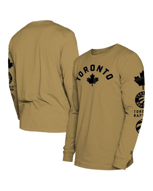 New Era Toronto Raptors 2023/24 City Edition Long Sleeve T-shirt
