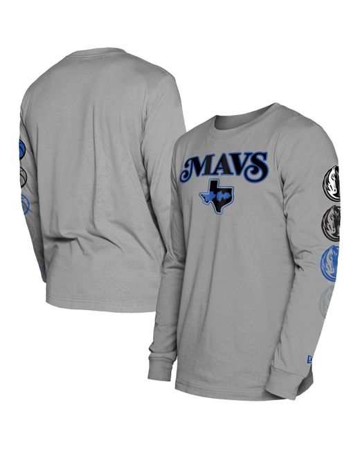New Era Dallas Mavericks 2023/24 City Edition Long Sleeve T-shirt