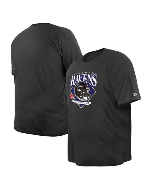New Era Baltimore Ravens Big and Tall Helmet T-shirt