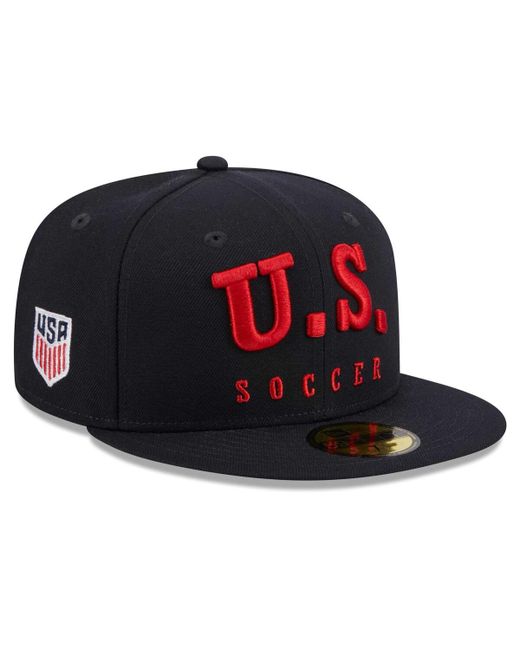New Era Usmnt Text 59FIFTY Fitted Hat