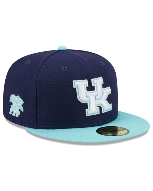New Era Light Blue Kentucky Wildcats 59FIFTY Fitted Hat