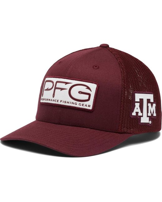 Columbia Texas AM Aggies Pfg Hooks Flex Hat