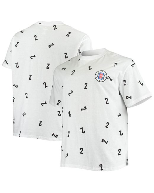 Fanatics Kawhi Leonard La Clippers Big and Tall Allover Name Number T-shirt