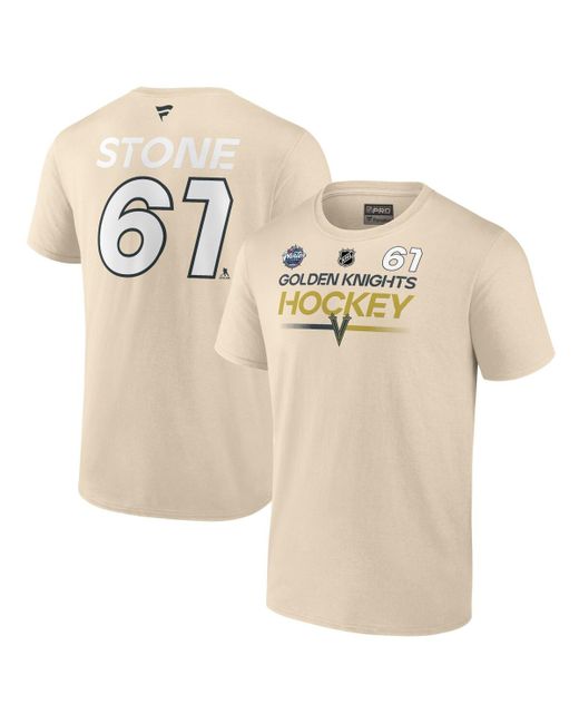 Fanatics Mark Stone Vegas Golden Knights 2024 Nhl Winter Classic Authentic Pro Name and Number T-shirt