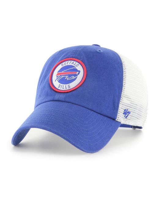 '47 Brand 47 Brand Buffalo Bills Highline Clean Up Trucker Snapback Hat