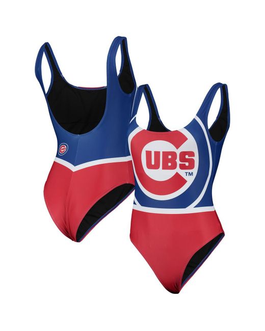 Foco Chicago Cubs Team One-Piece Bathing Suit
