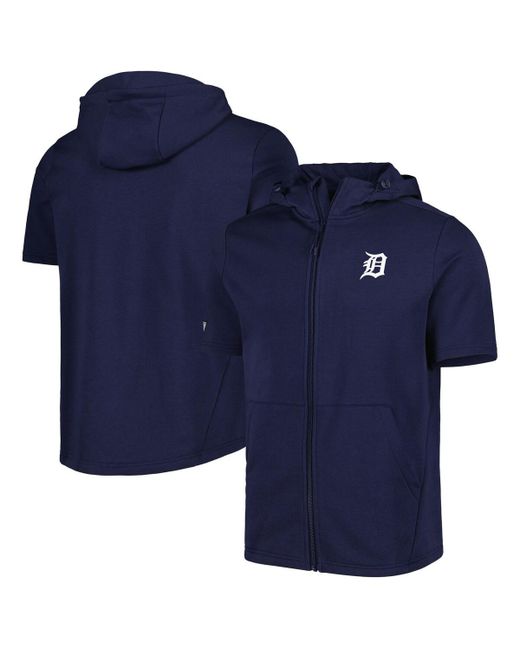 Levelwear Detroit Tigers Recruit Full-Zip Short Sleeve Hoodie
