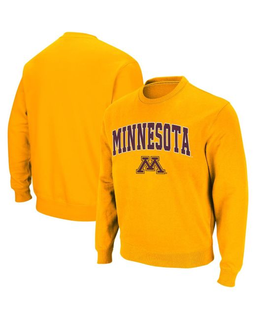 Colosseum Minnesota Gophers Arch Logo Crew Neck Sweatshirt