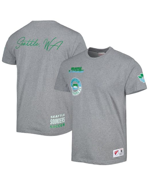 Mitchell & Ness Seattle Sounders Fc City T-shirt