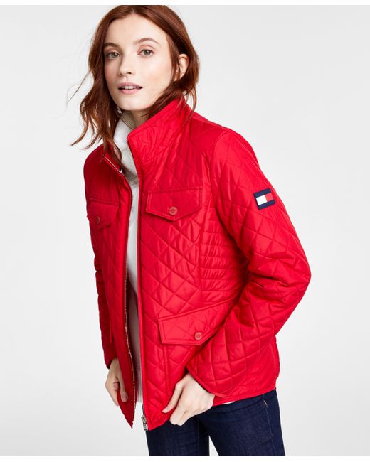 Tommy Hilfiger Quilted Zip-Up Jacket