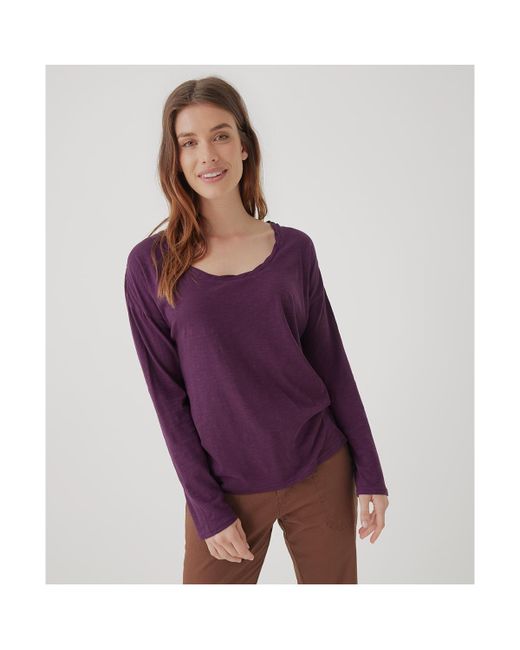 Pact Organic Cotton Featherweight Slub Relaxed Top