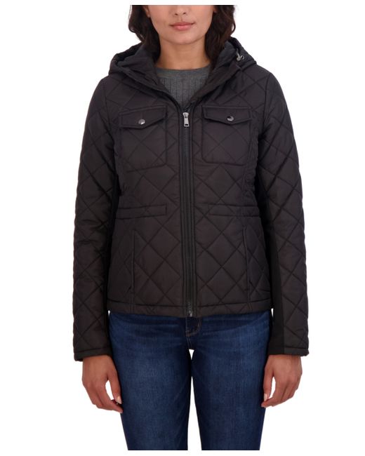Sebby Juniors Quilted Jacket with Hood