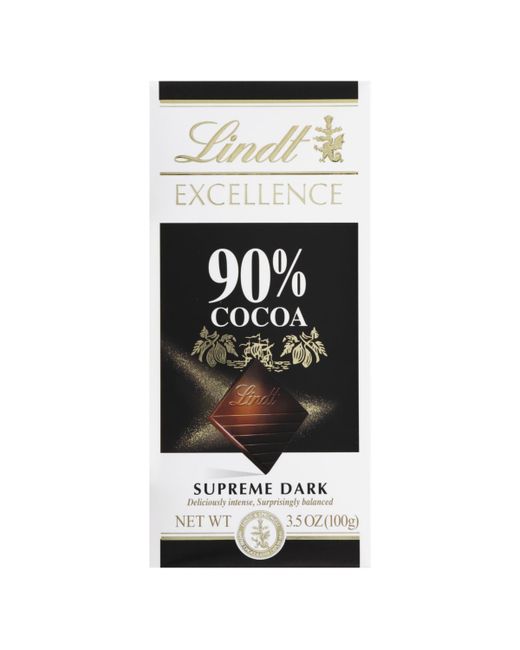Lindt Bar Chocolate Cocoa 90 Case of 12-3.5 oz