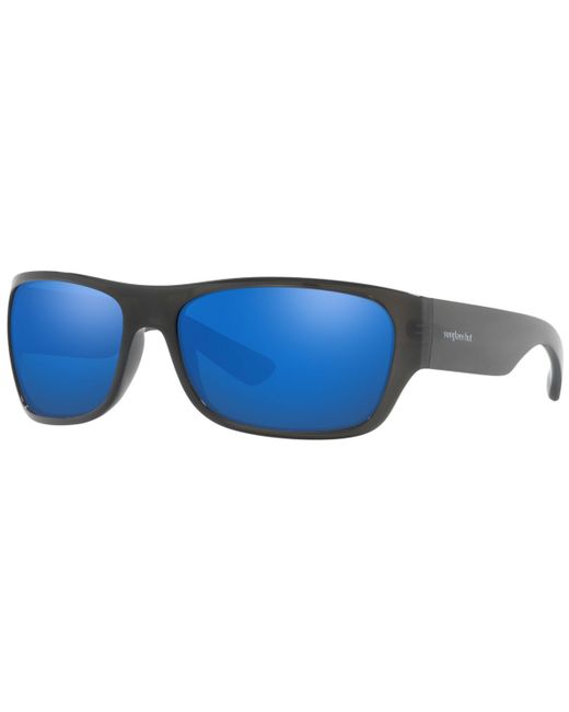 Sunglass Hut Collection Sunglasses HU2013 63 BLUE MIRROR