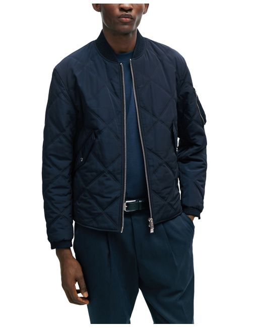 Hugo Boss Boss by Quilted Regular-Fit Jacket