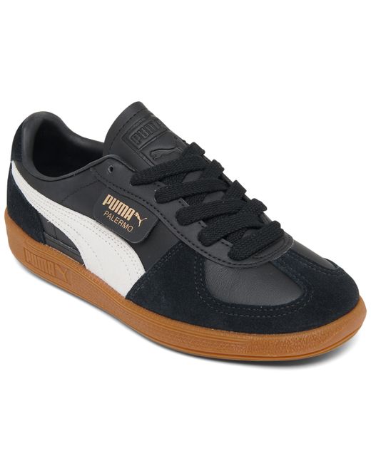 Puma Palermo Leather Casual Sneakers from Finish Line