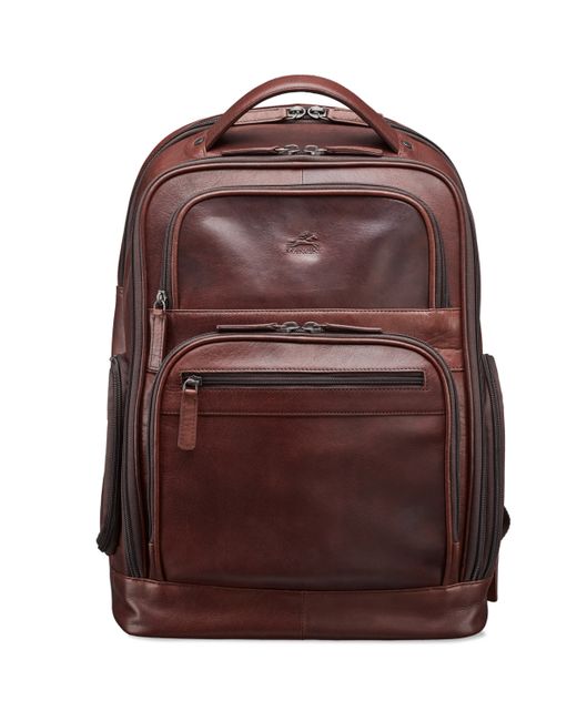 Mancini Buffalo Collection Laptop Tablet Backpack