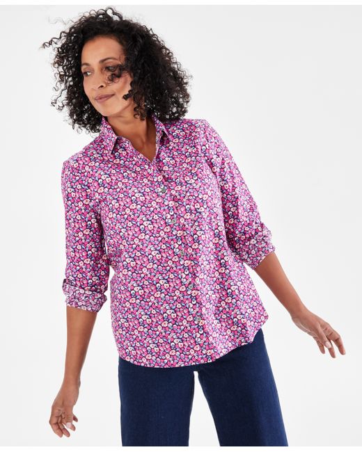 Style & Co Petite Perfect Shirt Created for