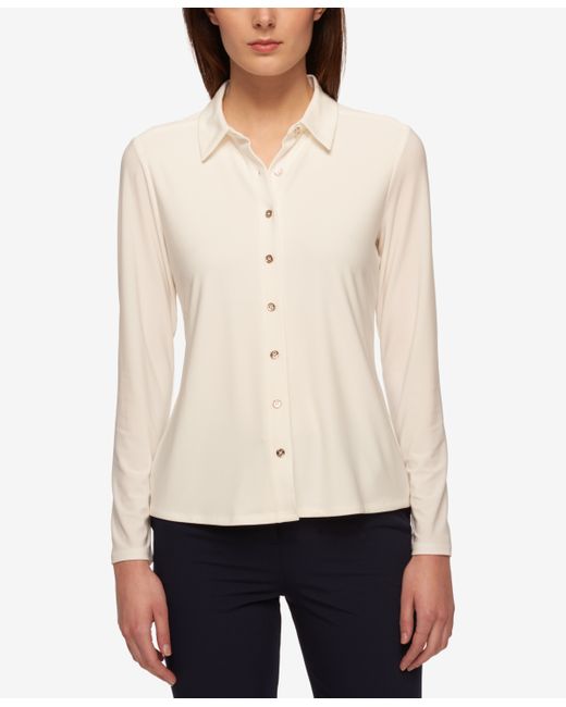 Tommy Hilfiger Point-Collar Blouse