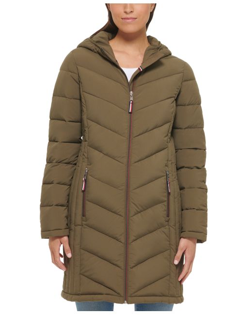 Tommy Hilfiger Hooded Packable Puffer Coat