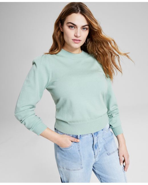 And Now This Puff-Sleeve Sweater Created for