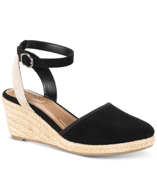 Style & Co Mailena Wedge Espadrille Sandals Created for