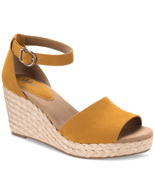 Style & Co Seleeney Wedge Sandals Created for