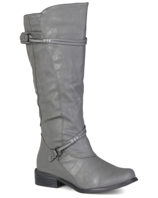 Journee Collection Extra Wide Calf Harley Boot
