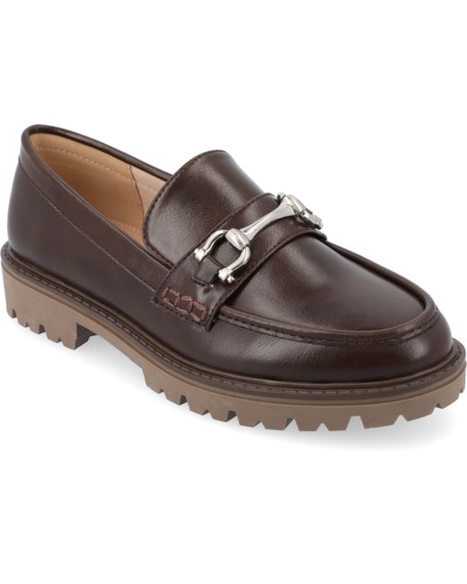 Journee Collection Lug Sole Loafers