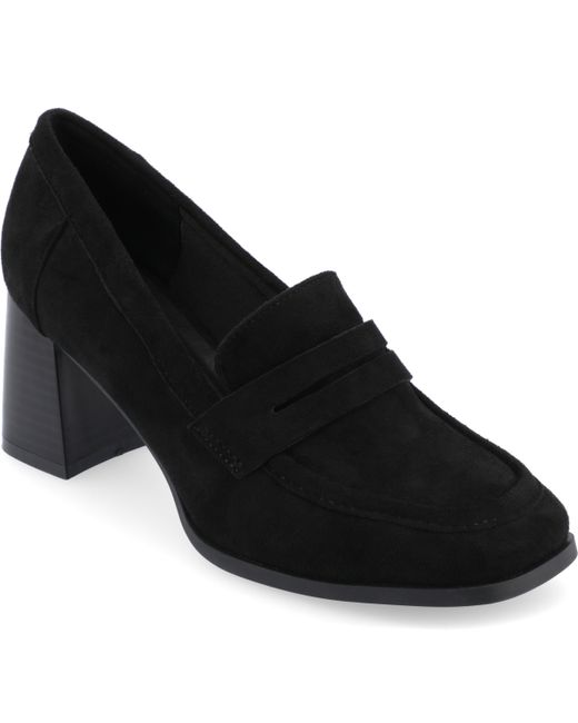 Journee Collection Heeled Loafers