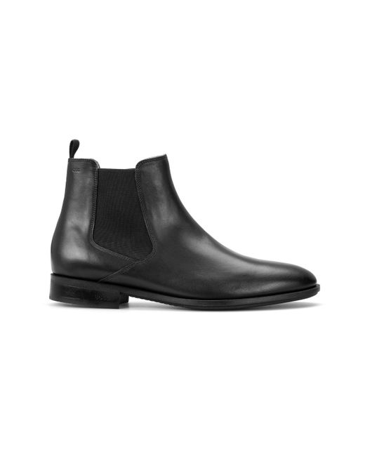 Boss Colby Leather Chelsea Slip On Boot
