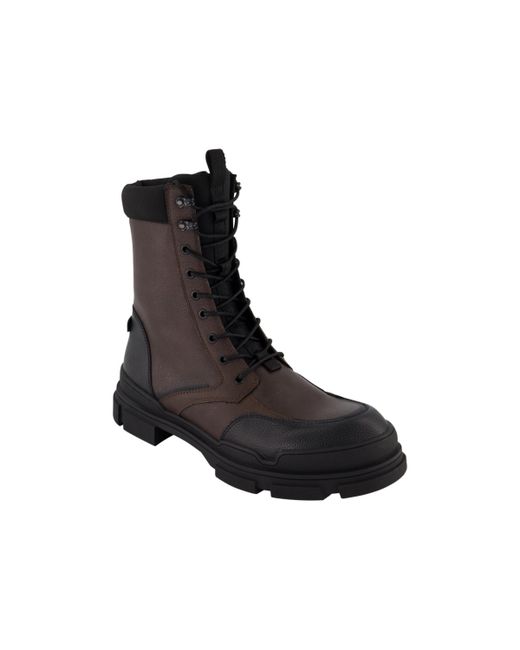 Dkny Side Zip Tall Rubber Lug Sole Boots
