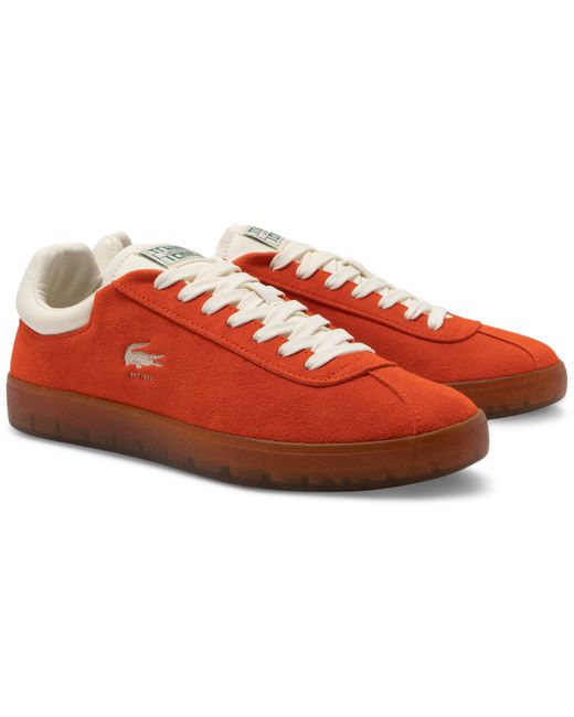 Lacoste Baseshot Lace-Up Court Sneakers Gum