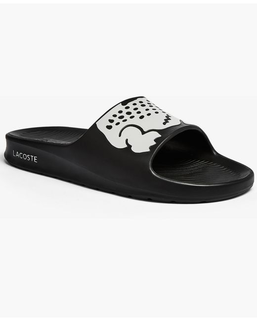 Lacoste Croco 2.0 Slide Sandals White