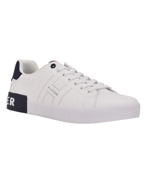 Tommy Hilfiger Rezmon Lace Up Low Top with H Logo Sneakers