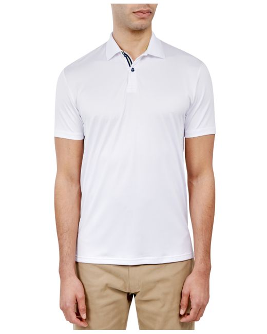 Society Of Threads Regular Fit Solid Performance Polo Shirt