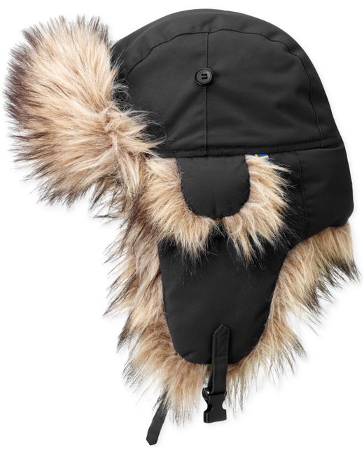 Fjallraven Nordic Heater Faux-Fur-Trim Hat