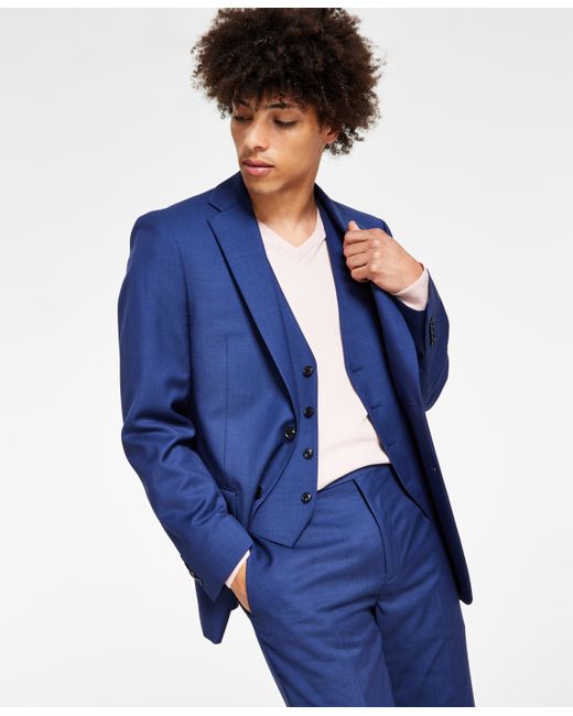 Calvin Klein Slim-Fit Wool Infinite Stretch Suit Jacket